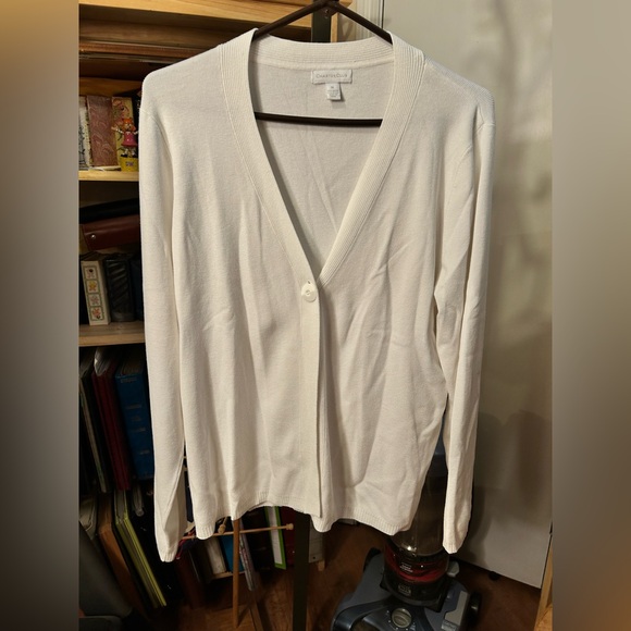 Charter Club Ivory Knit Top - Picture 1 of 5